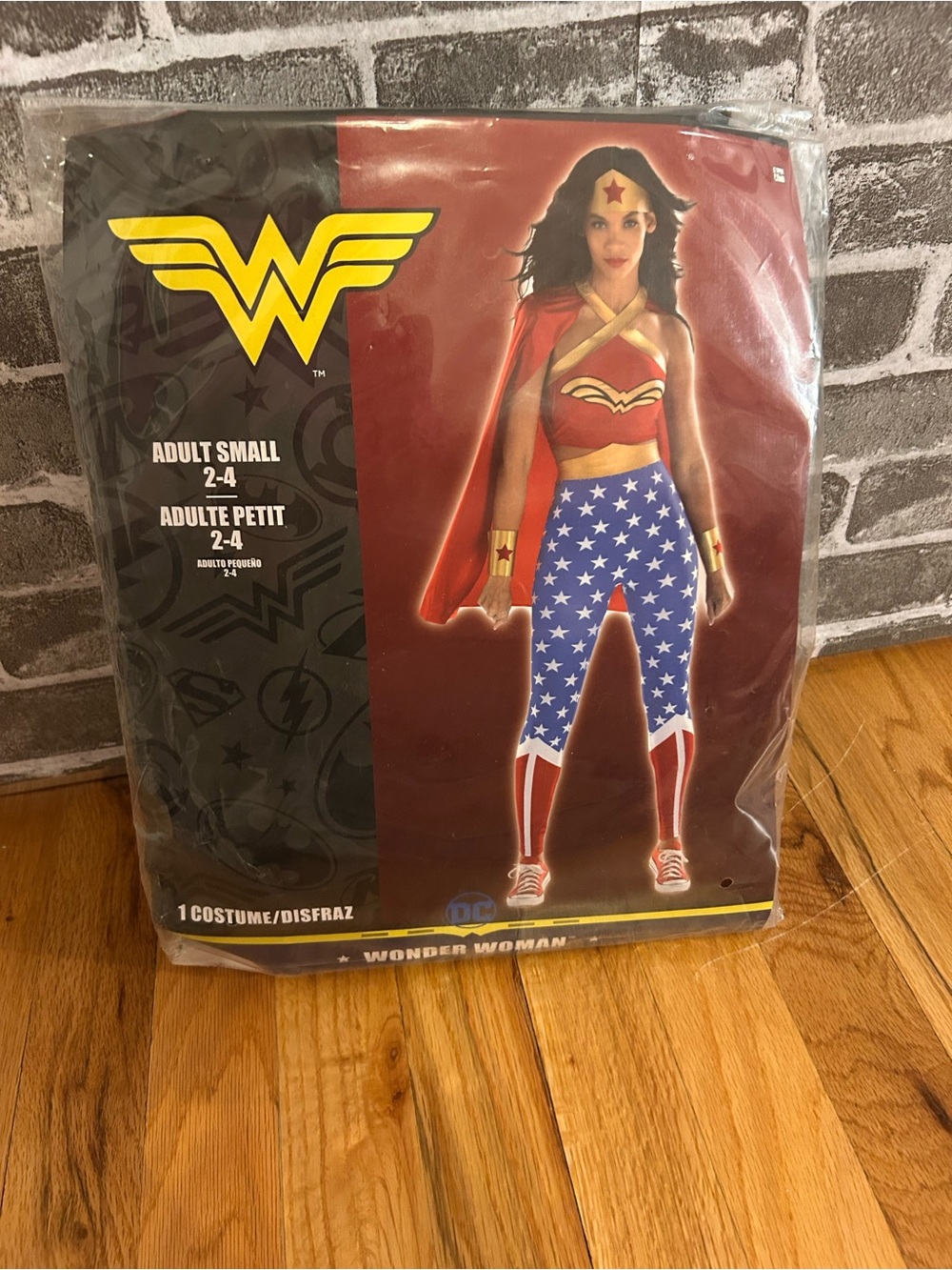 Wonder Woman Kids Costume - Red, Blue & Gold